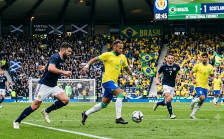 Enquete: qual será o resultado do jogo entre Brasil X Escócia?