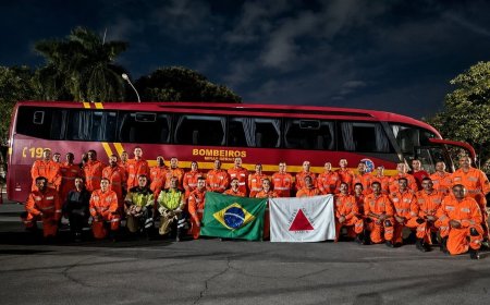 Militares do Corpo de Bombeiros de Minas Gerais vão integrar força-tarefa brasileira para ações de busca e salvamento na Venezuela