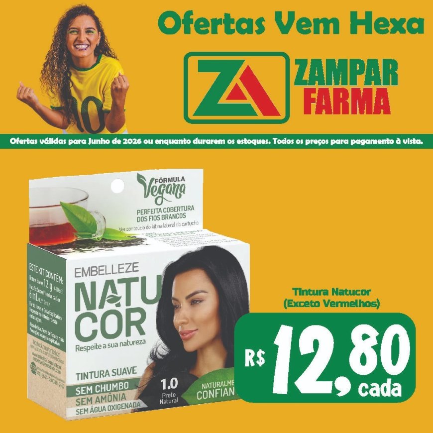 E continuam as ofertas do mês de Junho na Zampar Farma