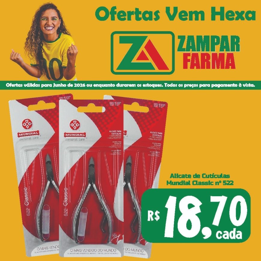 E continuam as ofertas do mês de Junho na Zampar Farma