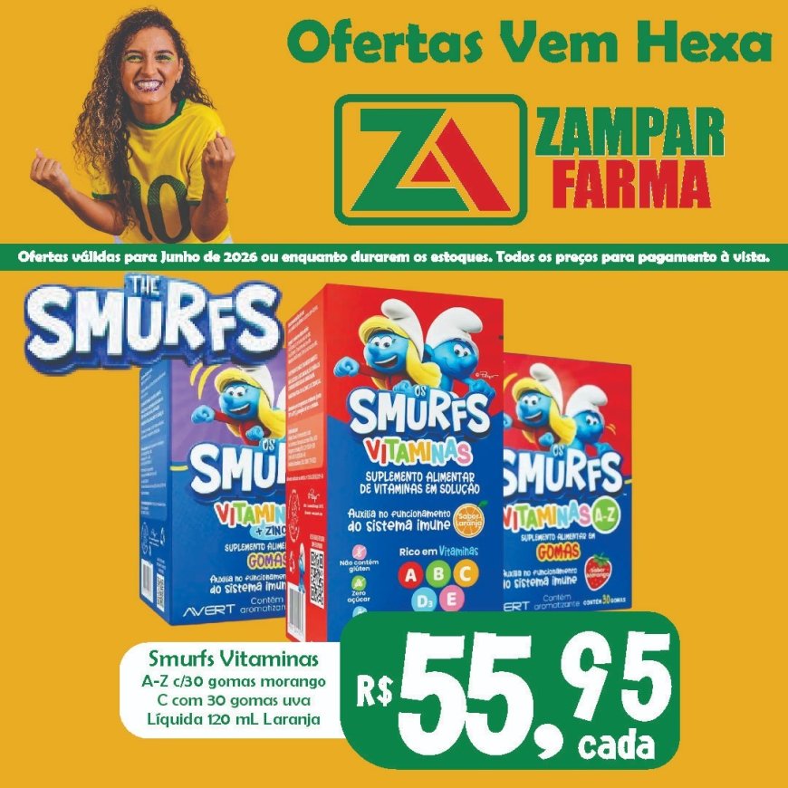 E continuam as ofertas do mês de Junho na Zampar Farma