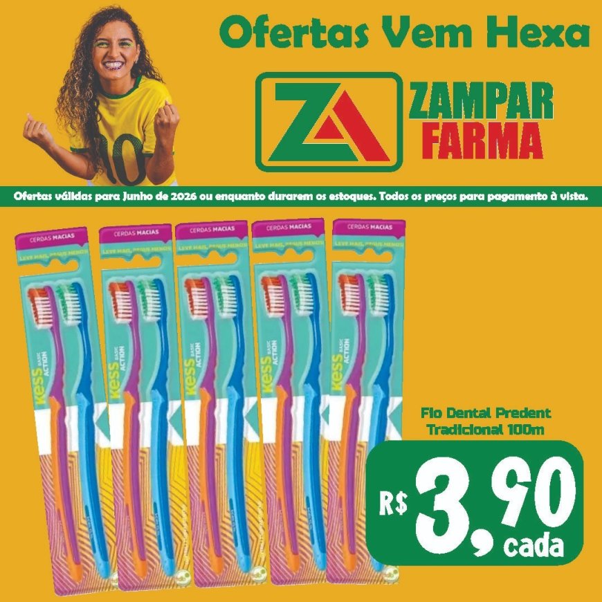 E continuam as ofertas do mês de Junho na Zampar Farma