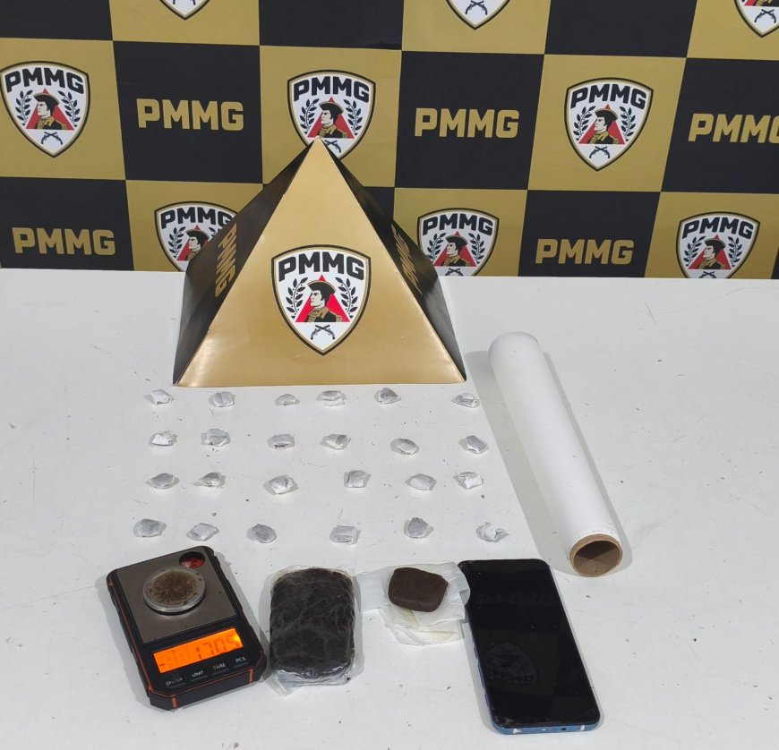 Passageiro de Uber é preso por tráfico de drogas em Guaxupé