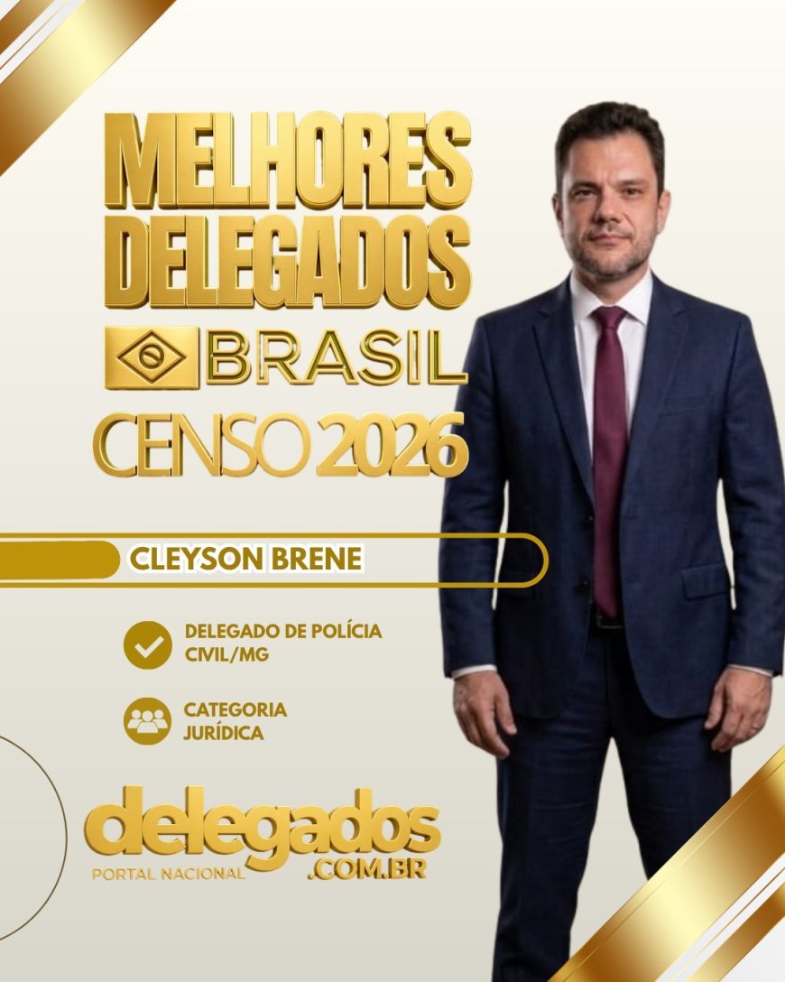 Pela 9ª vez, Delegado de Poços de Caldas segue na lista dos melhores do Brasil