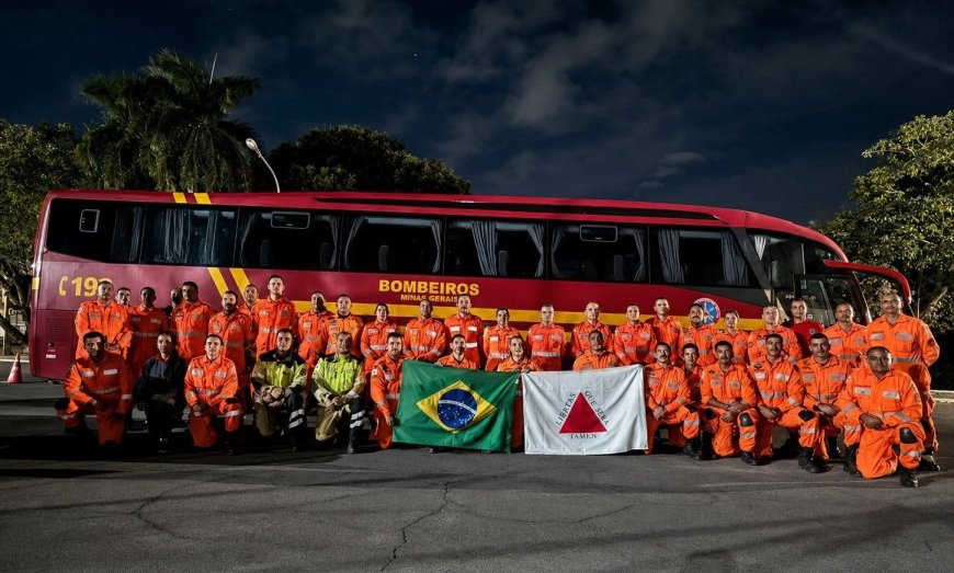Militares do Corpo de Bombeiros de Minas Gerais vão integrar força-tarefa brasileira para ações de busca e salvamento na Venezuela