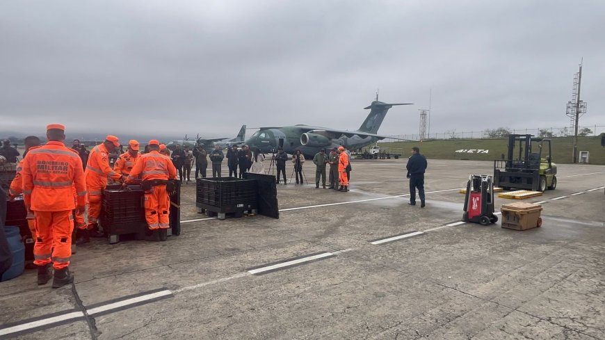Militares do Corpo de Bombeiros de Minas Gerais vão integrar força-tarefa brasileira para ações de busca e salvamento na Venezuela