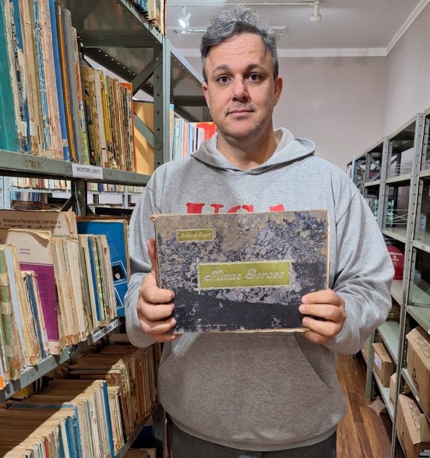 Biblioteca de Guaranésia preserva livro sobre Minas Gerais publicado há mais de 100 anos