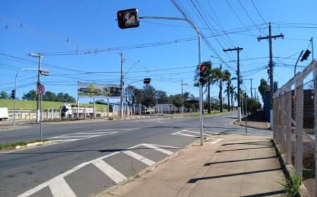 Novos semáforos entram em funcionamento na entrada de Guaxupé para reforçar a segurança viária