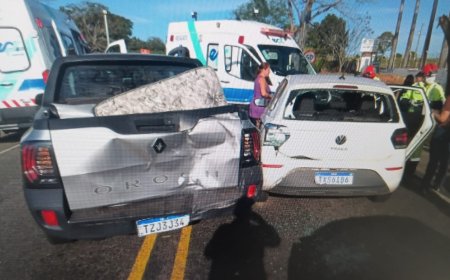 Engavetamento com caminhão-tanque e três carros deixa feridos na MGC-491