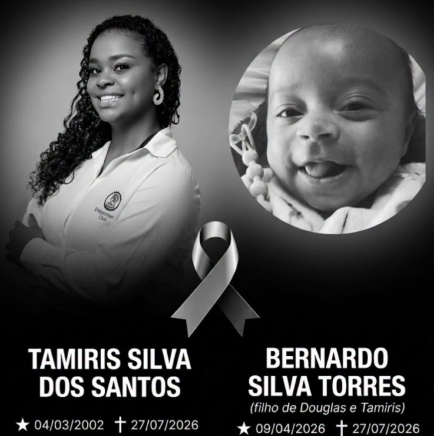 Jovem de 24 anos e bebê de três meses morrem em grave acidente na BR-265