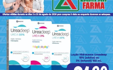 Ofertas do mês de agosto na Zampar Farma