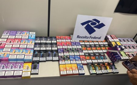 Polícia Civil e Receita Federal apreendem 188 cigarros eletrônicos no Sul de Minas