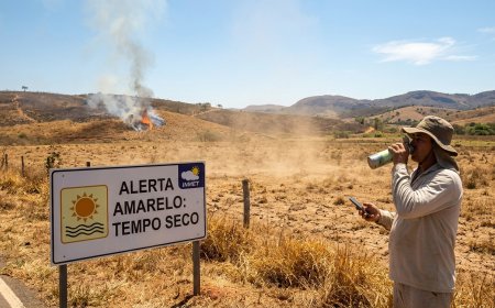 Tempo Seco: Inmet coloca 463 cidades de Minas em alerta amarelo, incluindo Guaxupé