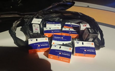 Com apoio de helicóptero, Receita Federal e PMRv apreendem mais de 700 emagrecedores irregulares no Sul de Minas