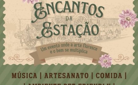 Vídeo: 2ª edição da Feira Encantos da Estação promove cultura, gastronomia e artesanato em Guaxupé