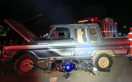 Colisão entre carro e moto deixa um jovem morto na MG-179