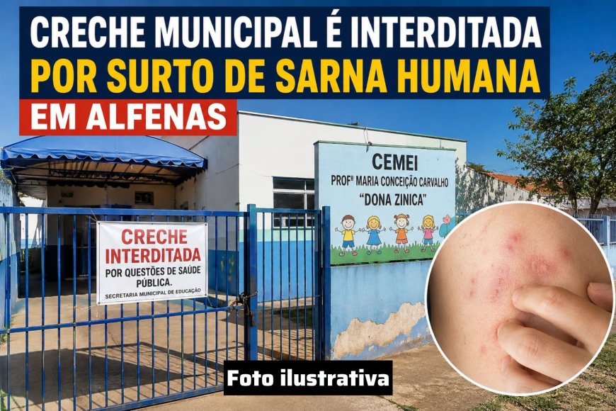 Creche municipal é fechada após casos de sarna humana no Sul de Minas