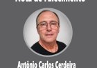 Nota de Falecimento em Guaxupé: Antônio Carlos Cerdeira, aos 51 anos