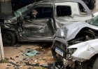Idosa tem "apagão" ao volante, causa engavetamento com quatro carros e deixa mulher em estado grave no Sul de Minas