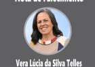 Nota de Falecimento em Guaxupé: Vera Lúcia da Silva Telles, aos 70 anos