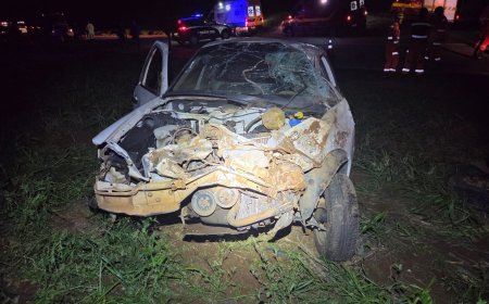 Tragédia na MG-167: motorista de 71 anos é arremessado de caminhonete e morre