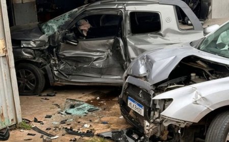 Idosa tem "apagão" ao volante, causa engavetamento com quatro carros e deixa mulher em estado grave no Sul de Minas