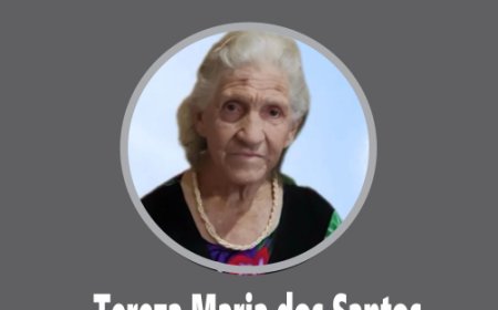Nota de Falecimento em Guaxupé: Tereza Maria dos Santos, aos 97 anos