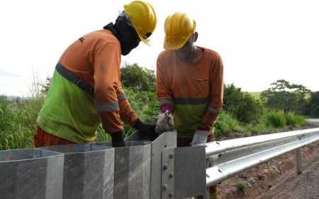 Trechos da BR-146 em Guaxupé passam por obras de manutenção nesta semana; confira as intervenções
