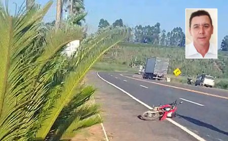 Foi identificado o motociclista que faleceu na BR-491, em Monte Belo