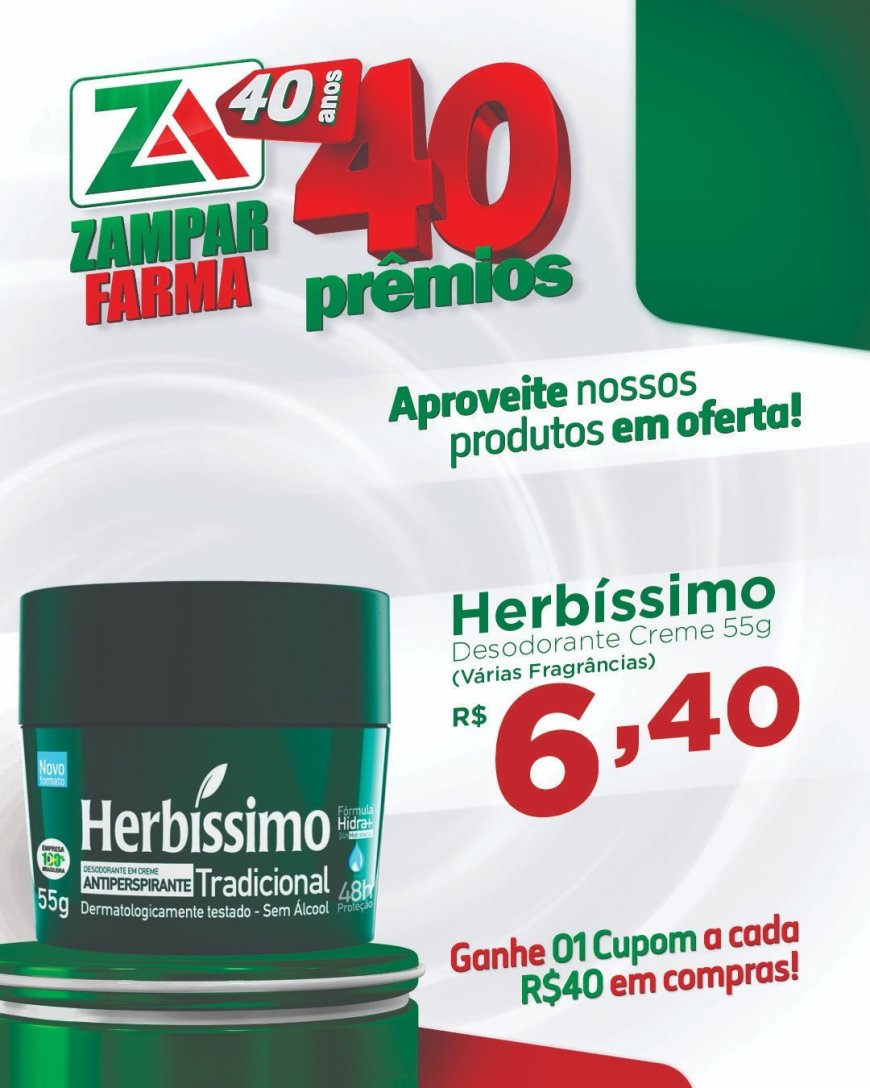 Ofertas do mês de setembro na Zampar Farma