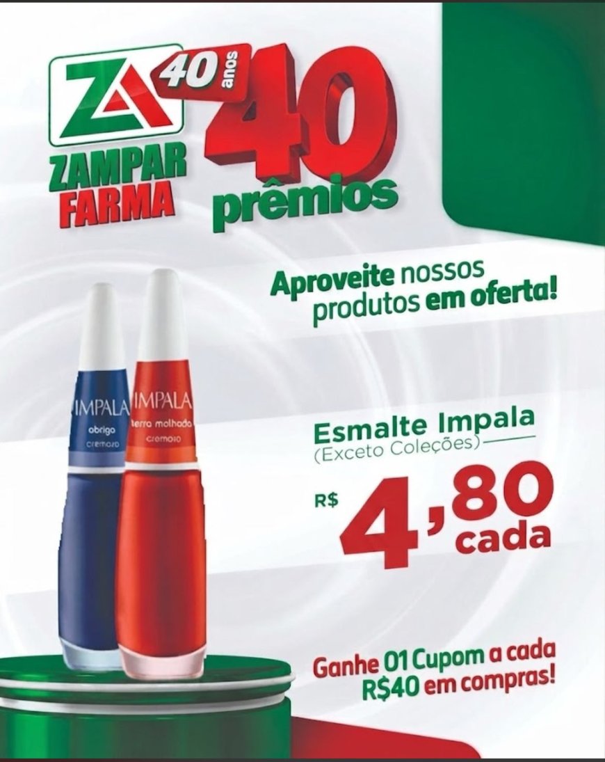 Ofertas do mês de setembro na Zampar Farma
