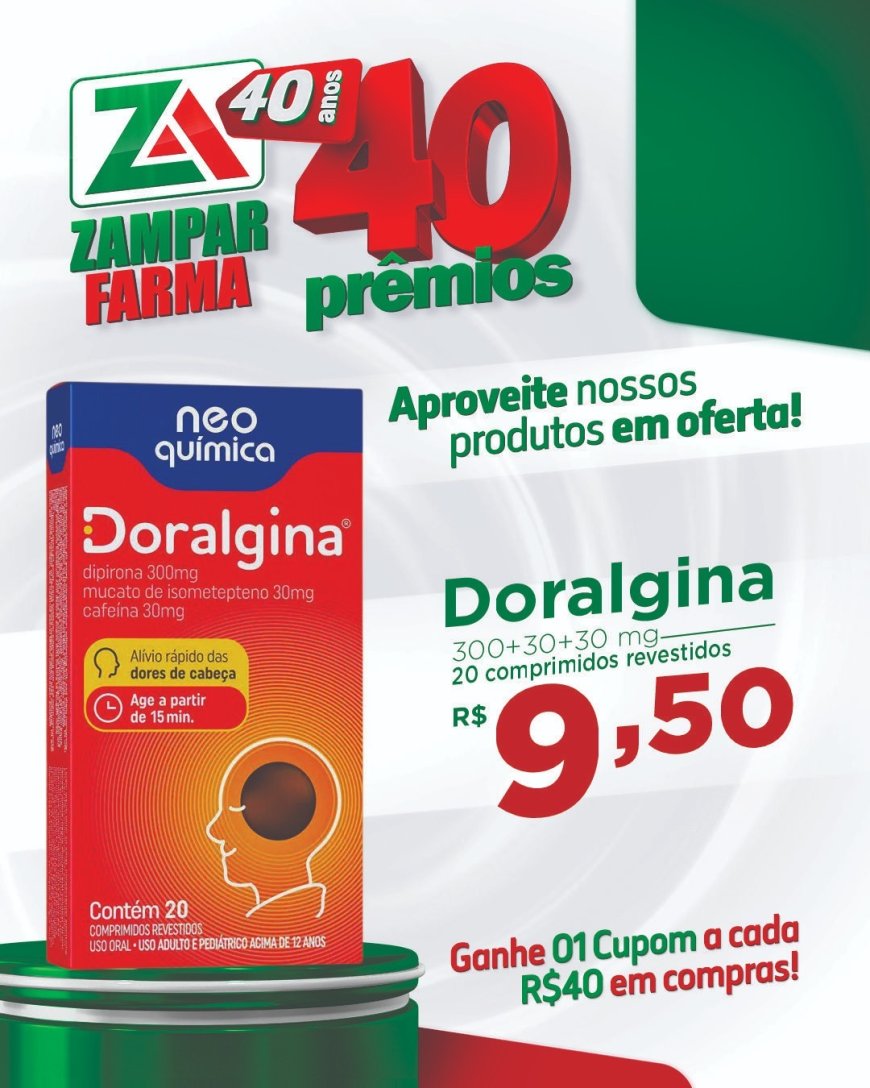 E continuam as fertas do mês de setembro na Zampar Farma