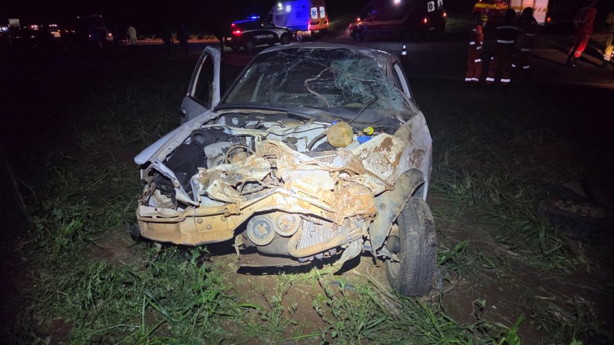 Tragédia na MG-167: motorista de 71 anos é arremessado de caminhonete e morre