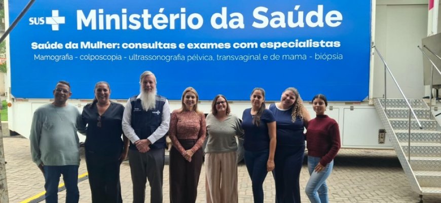 Populações de mais 3 cidades de Minas, incluindo Guaxupé, são atendidas por carretas de saúde da mulher; veja como funciona