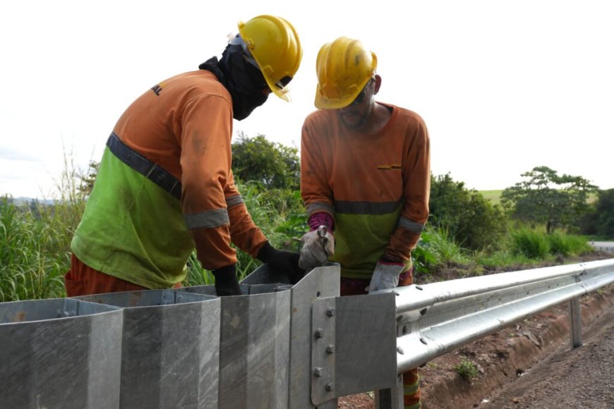 Trechos da BR-146 em Guaxupé passam por obras de manutenção nesta semana; confira as intervenções