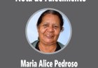 Nota de Falecimento em Guaxupé: Maria Alice Pedroso, aos 77 anos