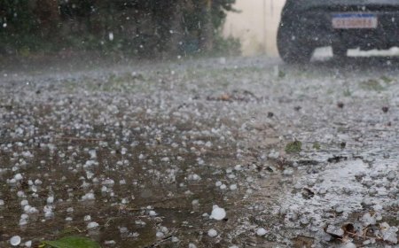 Alerta de tempestade e granizo coloca Guaxupé e mais 159 cidades de Minas em estado de atenção nesta terça