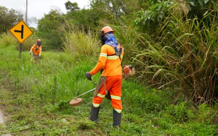 Obras na BR-146 e MGC-491: EPR Vias do Café realiza manutenção em Guaxupé e rodovias da região