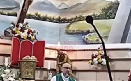 Vídeo: Padre morre após ser atingido por cruz de madeira durante missa no Equador