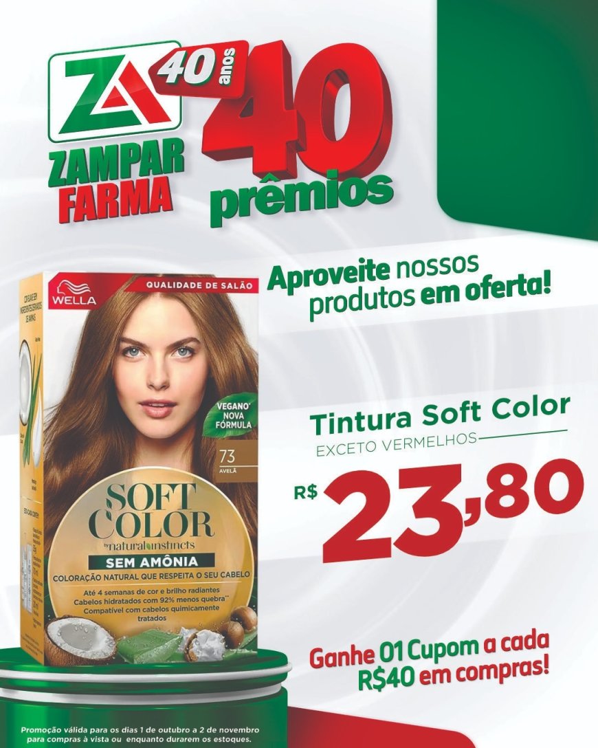 Ofertas do mês de outubro na Zampar Farma