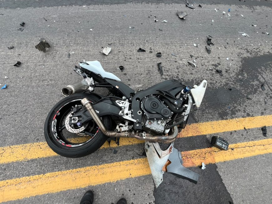 Moto invade pista contrária e colide de frente com carro na MGC-491; motociclista morre no local