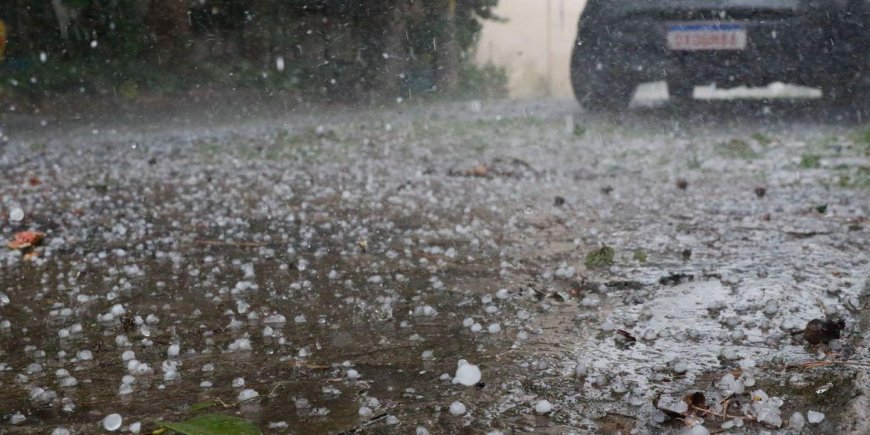 Alerta de tempestade e granizo coloca Guaxupé e mais 159 cidades de Minas em estado de atenção nesta terça