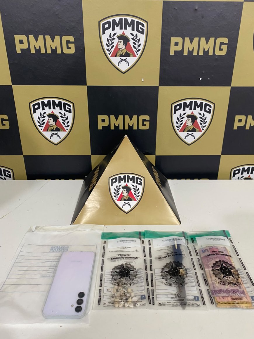 Denúncia anônima resulta na prisão de homem por tráfico de drogas em Guaxupé