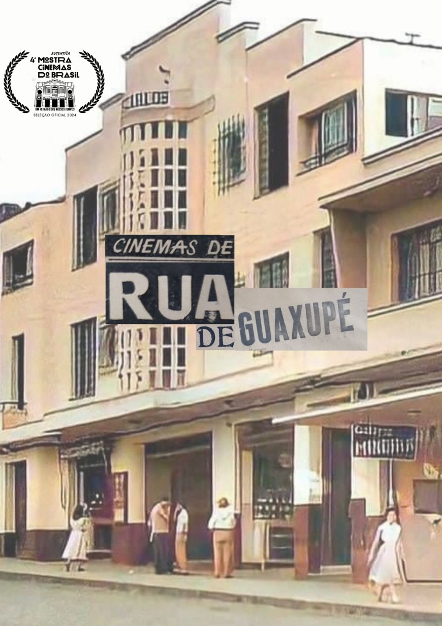 Documentário sobre cinemas de rua de Guaxupé será exibido em Belo Horizonte