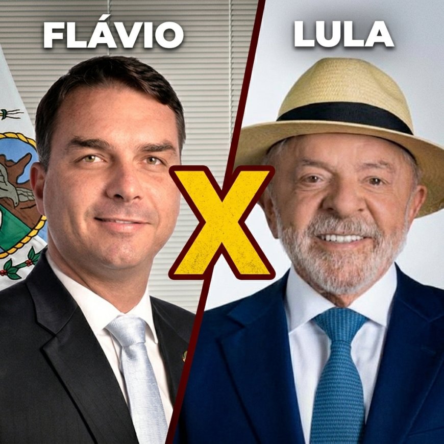 Flávio Bolsonaro lidera contra Lula em nova pesquisa AtlasIntel/Bloomberg