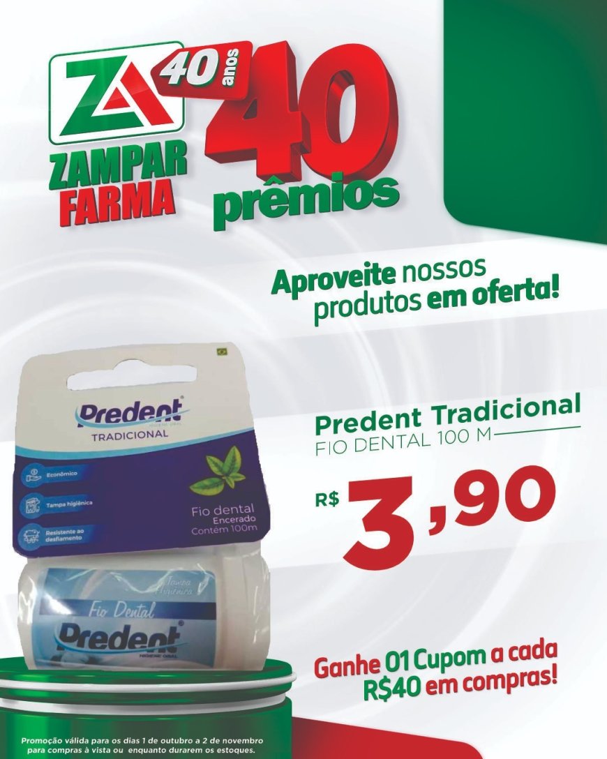 E continuam as ofertas do mês de outubro na Zampar Farma
