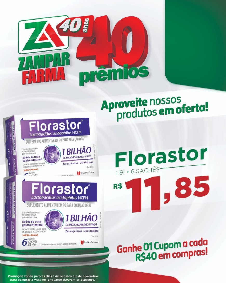 E continuam as ofertas do mês de outubro na Zampar Farma