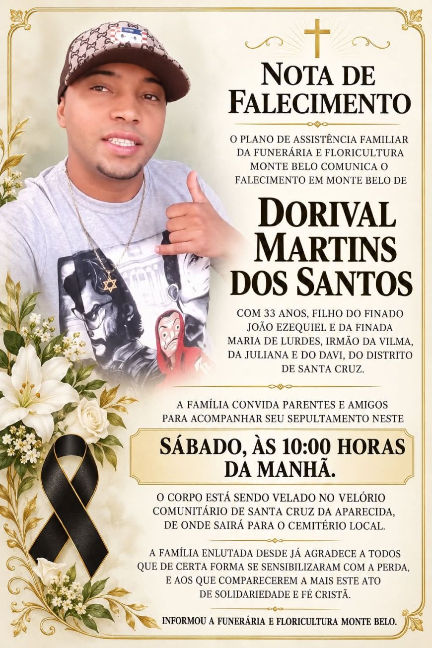 Tragédia em distrito de Monte Belo: Motorista avança parada obrigatória e colisão mata motociclista de 33 anos