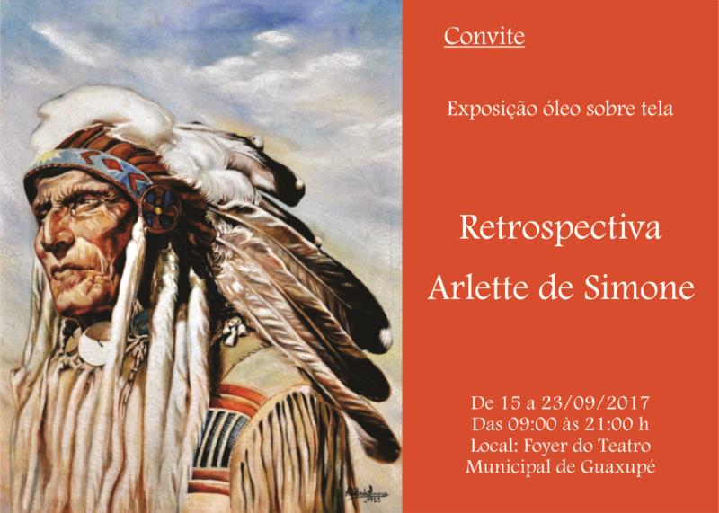 Homenagem à artista plástica Arlette de Simone