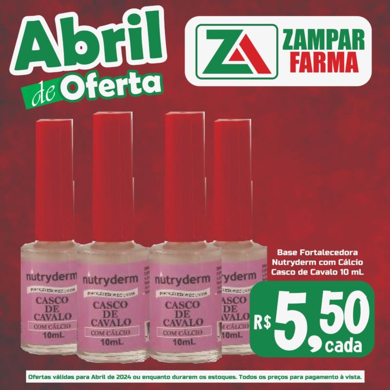 E continuam as ofertas de abril na Zampar Farma 